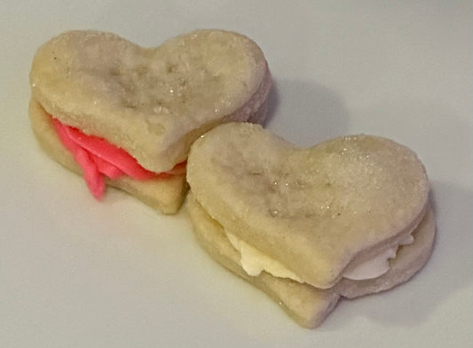 Valentine's Day Sandwich Cookie